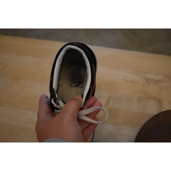 Unisex Vans Old Skool Flame Skater Shoes W-8 M-6.5 - Picture 7 of 8